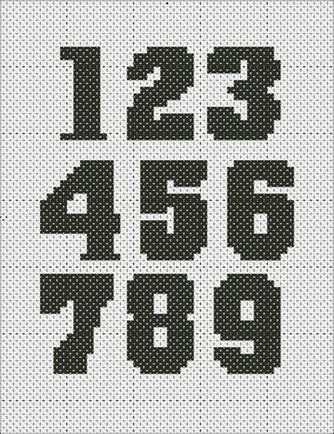Numbers Cross Stitch Numbers 0 9 Cross Stitch Schemes Stitch Pdf And