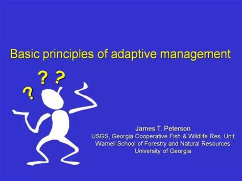 Ppt Basic Principles Of Adaptive Management Powerpoint Presentation