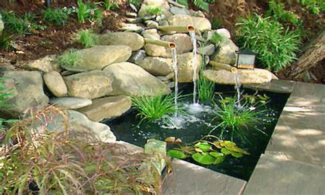 Best Garden Ponds Small Backyard Water Fountains Ideas