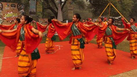 Boro Dance By Northeastern Girls From Assam Youtube