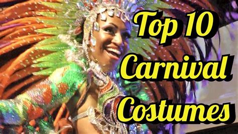 10 carnival costumes for women glamourous outfits for samba parades youtube