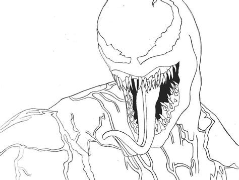 Monstro Venom Para Colorir Imprimir E Desenhar Colorirme Porn Sex Picture