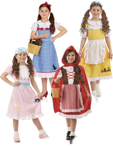 Traditional Fairy Tale Girls Fancy Dress World Book Day Childrens Kids