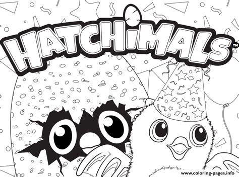 Every year, there seem to be some toys that are the hottest toys of the year. Hatchy Hatchimals Logo Coloring Pages Printable