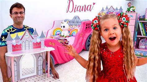 Diana Y Su Nueva Habitación De Princesa Youtube