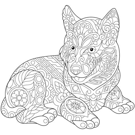 Dog Coloring Pages: Free Printable Coloring Pages of Dogs for Dog