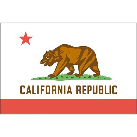 Seasonal Designs 3 Ft X 5 Ft California State Flag Ca3p The Home Depot