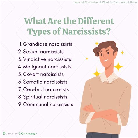 9 different types of narcissists