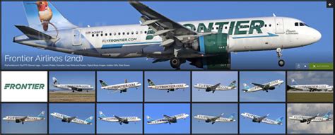Frontier Airlines 2nd Aircraft Photo Gallery World Airline News