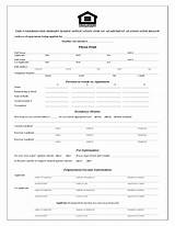 Illinois Residential Lease Application Form Images