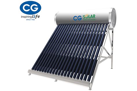 Solar water heater merupakan salah satu jenis water heater terbaik yang kerap kali sering ditemukan terpasang di banyak rumah di indonesia. Buy CG 450 Ltr Solar Water Heater -36T-SS Tank Online at ...