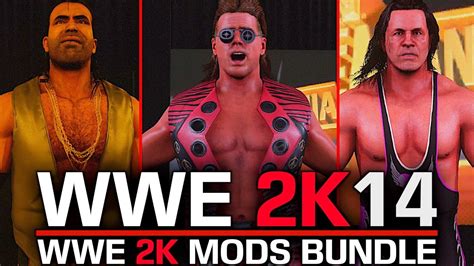 WWE 2K14 NEW GENERATION ERA MODS BUNDLE WWE 2K MODS 30 YEARS OF