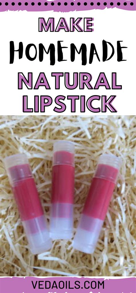 How To Make Your Own Natural Lipstick At Home Diy Homemade Lipstick Artofit