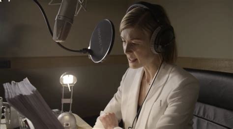Watch New Audible Interview With Rosamund Pike Inside The Studio As