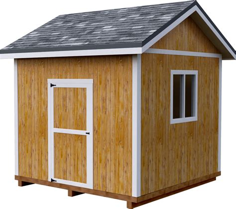 This custom gable shed cost me about $4000 to build. DIY 10X10 Gable Storage Shed Plan - 3DSHEDPLANS™
