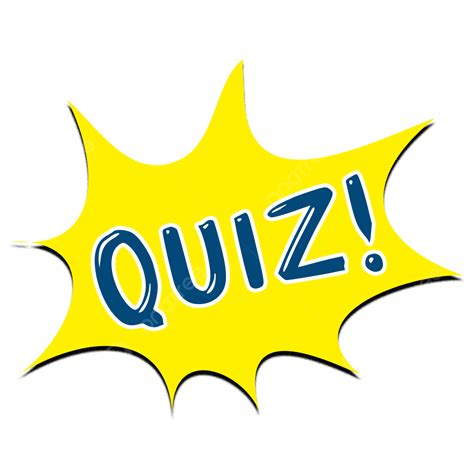 Pop Quiz Png Vector Psd And Clipart With Transparent Background For