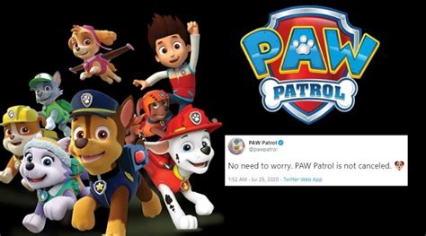 Nickelodeon Confirms Paw Patrol Still Running Despite White House