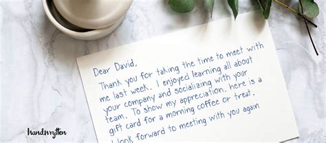 10 Simple Thank You Card Messages For Any Occasion Handwrytten