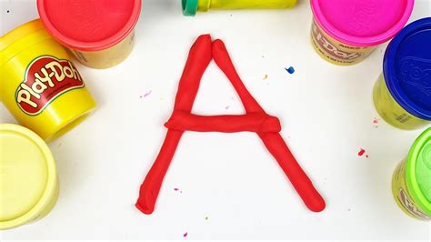 Playdoh Learning Letter Alphabets Abc Song Youtube