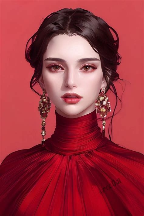 digital art anime digital art girl digital portrait fantasy art women beautiful fantasy art