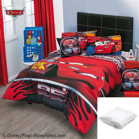 100%cotton boys bedding set cars comforter set twin xl/twin size 3. Disney-Pixar Cars Speed 5-Pc Comforter Set Twin Bundled ...