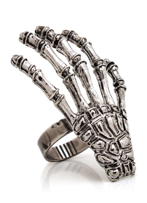Skeleton Hand Ring 870 Ropa