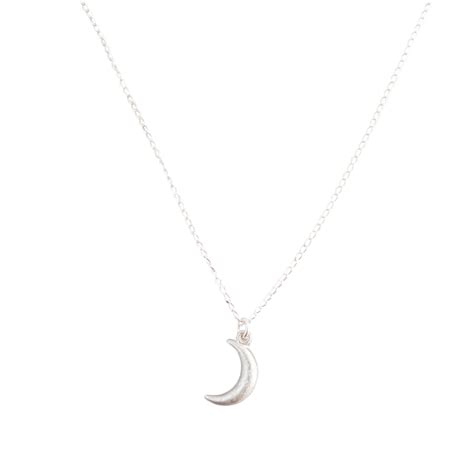 Lovebomb Classic Crescent Moon Necklace Sacred By Design