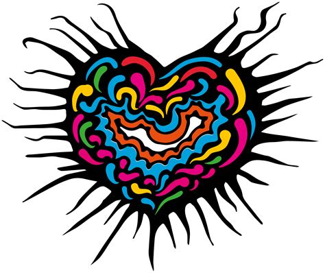 Free Heart abstract 1187398 PNG with Transparent Background png image