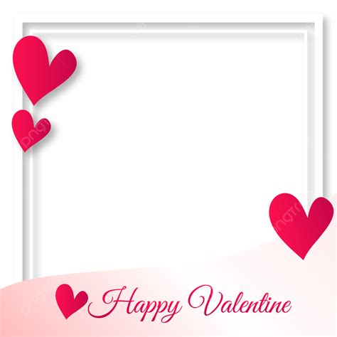 Valentines Day Frame Vector Design Images Romantic Valentine S Day