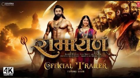 Ramayan Official Trailer Ranbir Kapoor Sai Pallavi Yash Ramayan Movie Teaser Trailer
