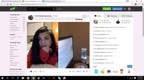 Younow Girl Gets Pranked Youtube