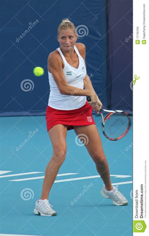 Alona Bondarenko Ukr Tennis Player Editorial Stock
