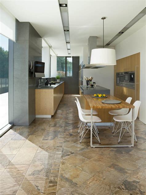 Walnut is a popular choice when it comes to dark hardwood floors. 20 Best Kitchen Tile Floor Ideas for Your Home - TheyDesign.net - TheyDesign.net
