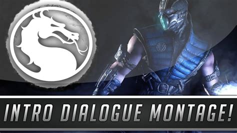 Mortal Kombat X Character Intro Dialogue Montage Mortal Kombat 10