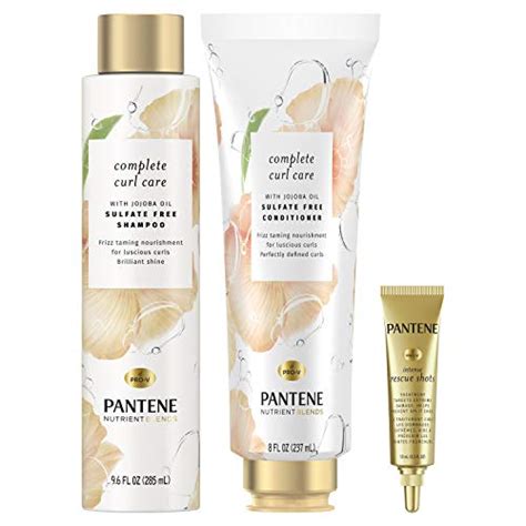 Pantene Shampoo And Sulfate Free Conditioner Kit Paraben And Dye Free
