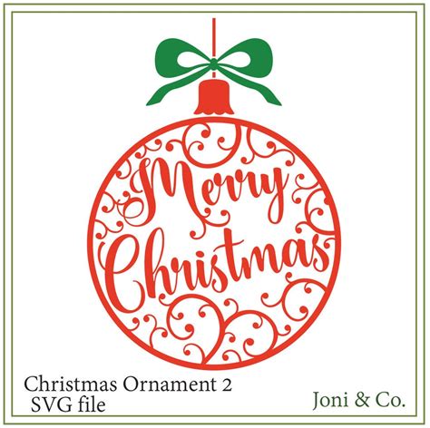 210 Christmas Ornaments Svg SVG PNG EPS DXF File - Free SVG Files For