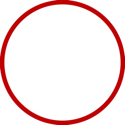 Red Ring Clip Art At Vector Clip Art Online Royalty Free