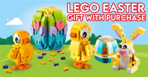 Brickfinder Lego Easter Chick 40527 And Easter Bunny 30583 Gwp Details