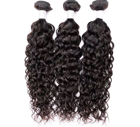Top Grade Water Wave Brazilian Hair With Closure 12a Remy