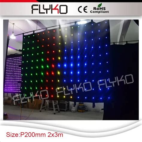 buy style sex video tri color lighting soft p20 led 2x3m curtain dancing stage