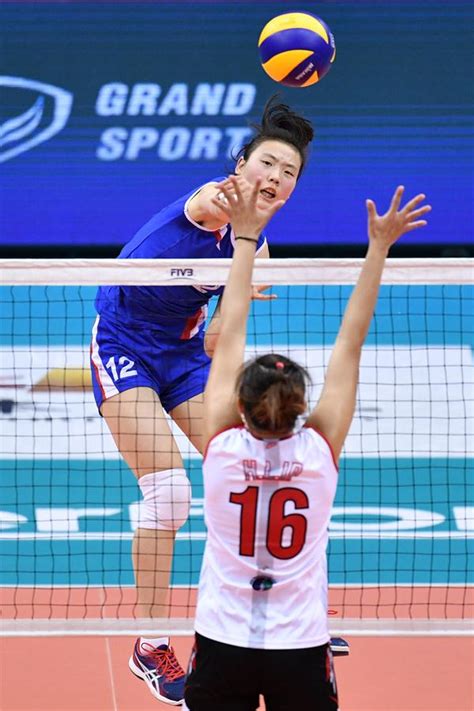 2019 asian women s club volleyball championship dprk vs hk xinhua english news cn