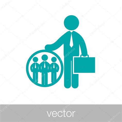 Network Icon Business Networking Icon Business Network Icon — Stock