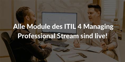 Sie erfahren, was den schlaf stört und was sie dagegen unternehmen können. ITIL v4 Managing Professional Stream: Alle Stream-Module