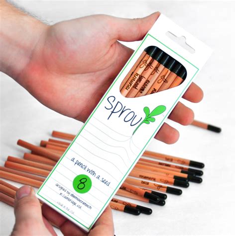 Sprout Pencils Set Of 8 Herbs Back To School Touch Of Modern