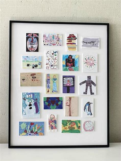 How To Display Kids Artwork Clean And Scentsible