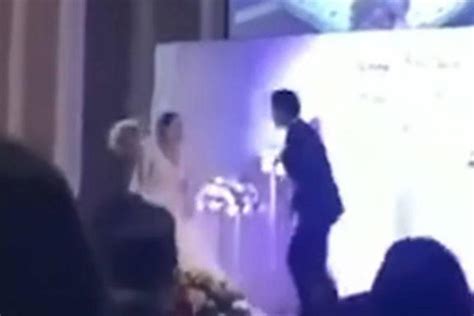Novio Exhibe En Su Matrimonio Video De Su Mujer Siéndole Infiel Con Su