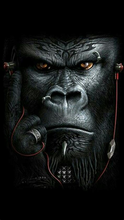 Pin By Technossroy On Android And Iphone Wallpaper Gorilla Wallpaper