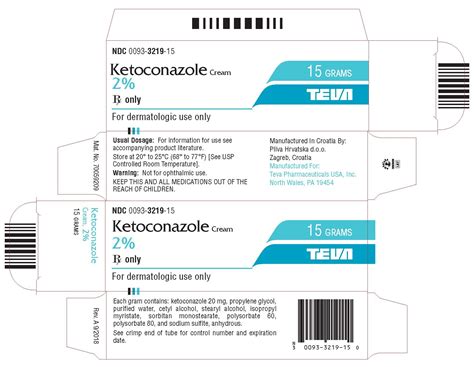 Ketoconazole Teva Pharmaceuticals Usa Inc Fda Package Insert