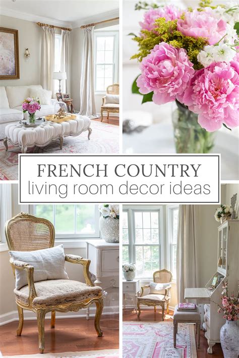 Updated French Country Living Room Decor Ideas