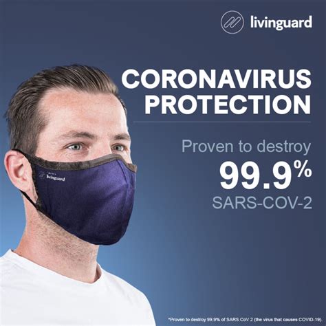 Buy Livinguard Face Mask Pro L Bombay Blue Online